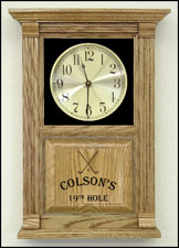 Golfing Themed Clocks