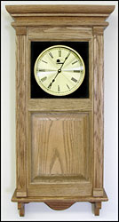 Oak wall clocks
