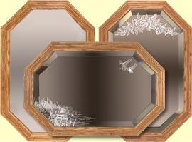 Handcrafted Decorative Mirrors and engraved mirror
